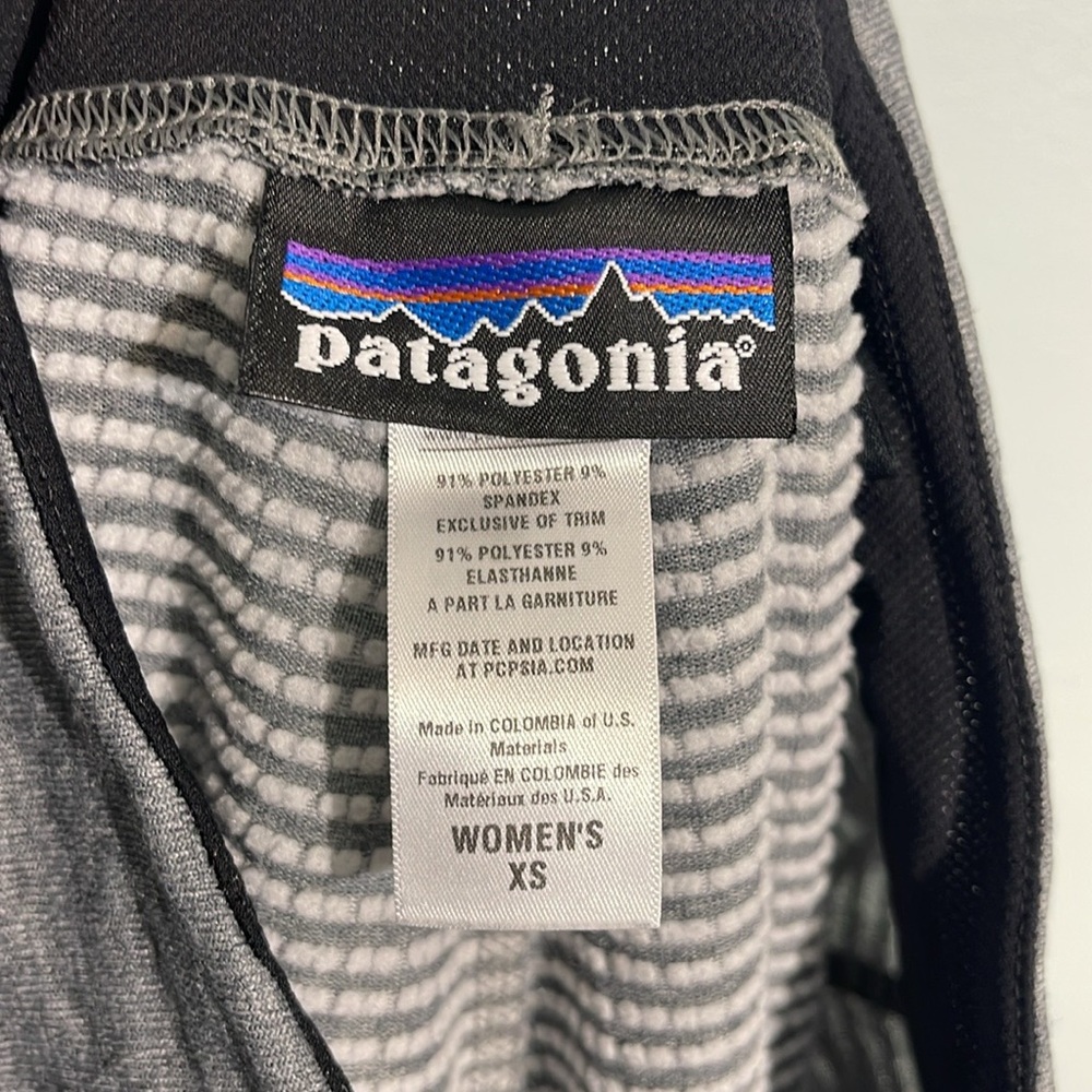 Patagonia Capilene Gray Base Layer Legging Pants Women’s Size XS Lightweight - Picture 7 of 9
